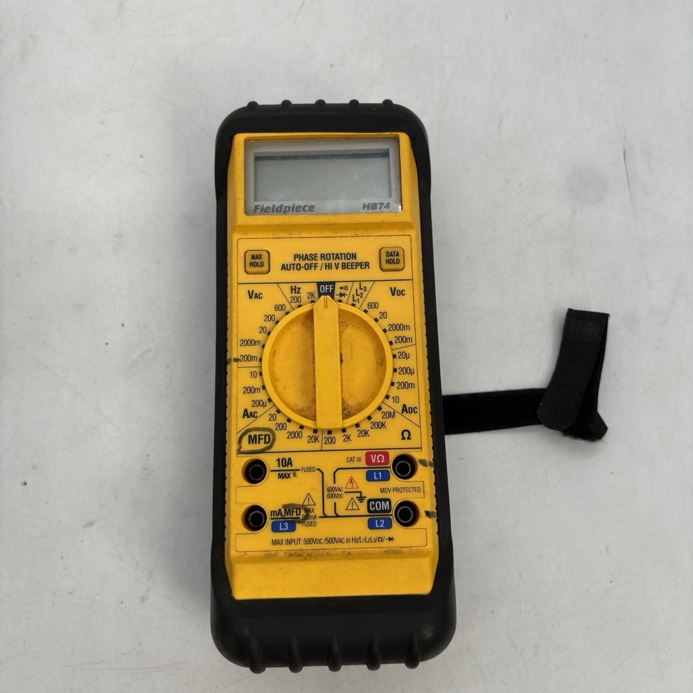 Fieldpiece HB74 Phase Rotation Digital Multimeter 500V - No Leads